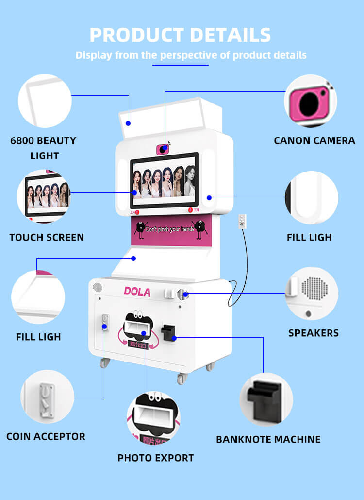 Photo Booth machine PB-300 - SHENZHEN HAOMIN TECHNOLOGY LIMITED